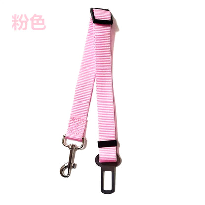 1Pcs Pet Seat Belt for Dog & Cat, Retractable Dog Seatbelt for Car, Adjustable Pet Safety Seat Belts