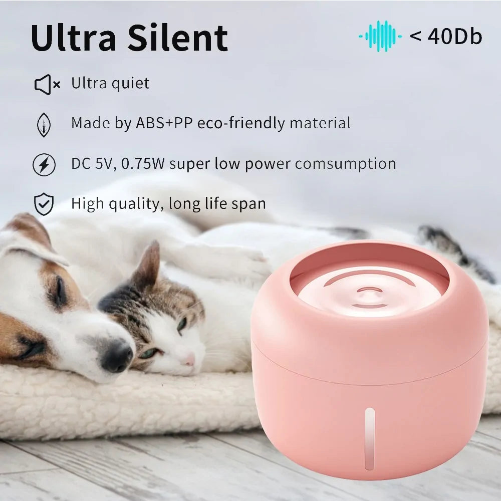 Portable Pet Dispenser Feeder Bowl