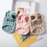 Soft Cozy Cat Clothes Autumn Winter Warm Fleece Sweatshirt for Small Dogs Puppy Kitten Jacket Coat Pet Sphynx Costume Sweater - imagen 15