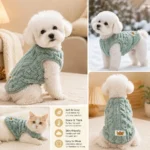 Soft Cozy Cat Clothes Autumn Winter Warm Fleece Sweatshirt for Small Dogs Puppy Kitten Jacket Coat Pet Sphynx Costume Sweater - imagen 13