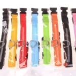 Nylon LED Night Safety Flashing Glow In The Dark Dog Leash Dogs Luminous Fluorescent Pet Dog Collar - imagen 19