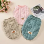 Soft Cozy Cat Clothes Autumn Winter Warm Fleece Sweatshirt for Small Dogs Puppy Kitten Jacket Coat Pet Sphynx Costume Sweater - imagen 17