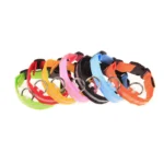 Nylon LED Night Safety Flashing Glow In The Dark Dog Leash Dogs Luminous Fluorescent Pet Dog Collar - imagen 14