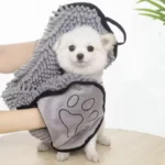 Toalla absorbente de secado rápido para mascotas - imagen 4